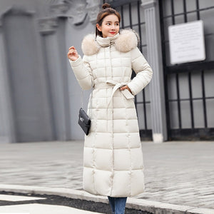 Warm Thick Ladies Long Coat