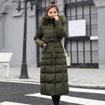 Warm Thick Ladies Long Coat