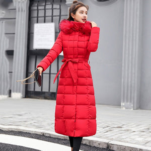 Warm Thick Ladies Long Coat