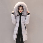 Warm Fur Hooded Long Coat