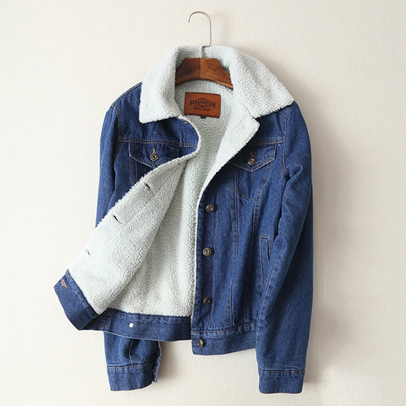 Lambswool Jean Coat With 4 Pockets