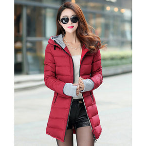 Candy Color Cotton Padded Jacket