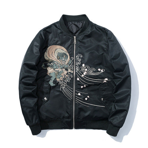 Embroidery Bomber Jackets