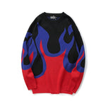 Flame Sweater Winter Pullover