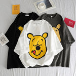 Pooh Casual Loose T-shirts 3 Colors