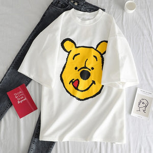 Pooh Casual Loose T-shirts 3 Colors