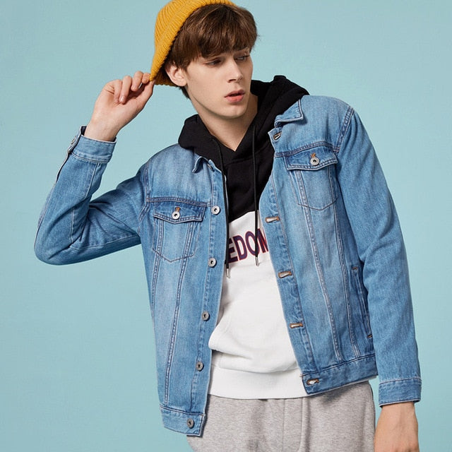 Streetwear Casual Denim Jackets 3 colors