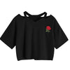 Rose Embroidery  Women Top